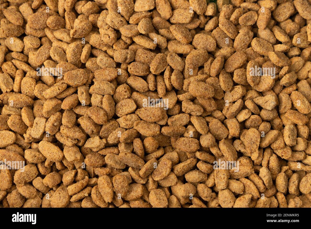 top view closeup of dry pet food Stock Photo Alamy