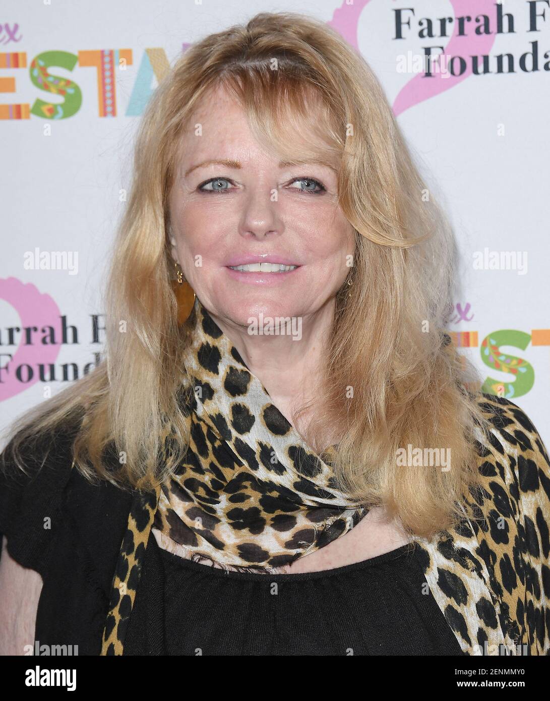 Cheryl Tiegs arrives at the Farrah Fawcett Foundation’s TEX-MEX FIESTA