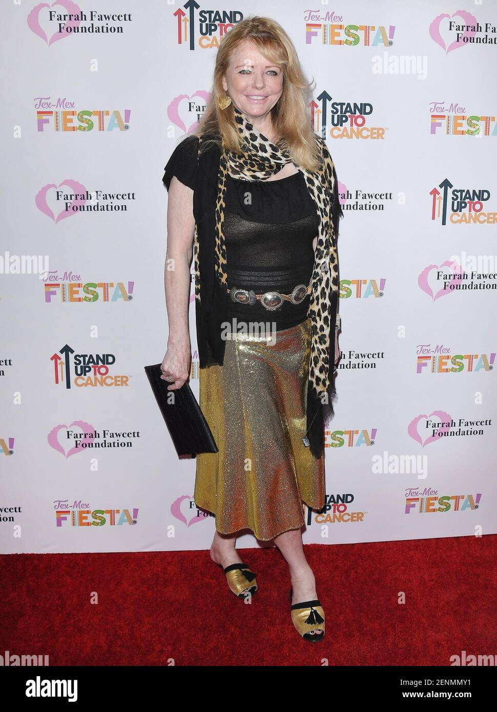 Cheryl Tiegs arrives at the Farrah Fawcett Foundation’s TEX-MEX FIESTA