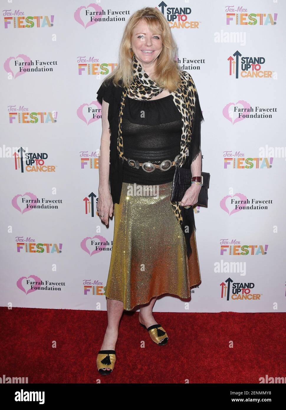 Cheryl Tiegs arrives at the Farrah Fawcett Foundation’s TEX-MEX FIESTA