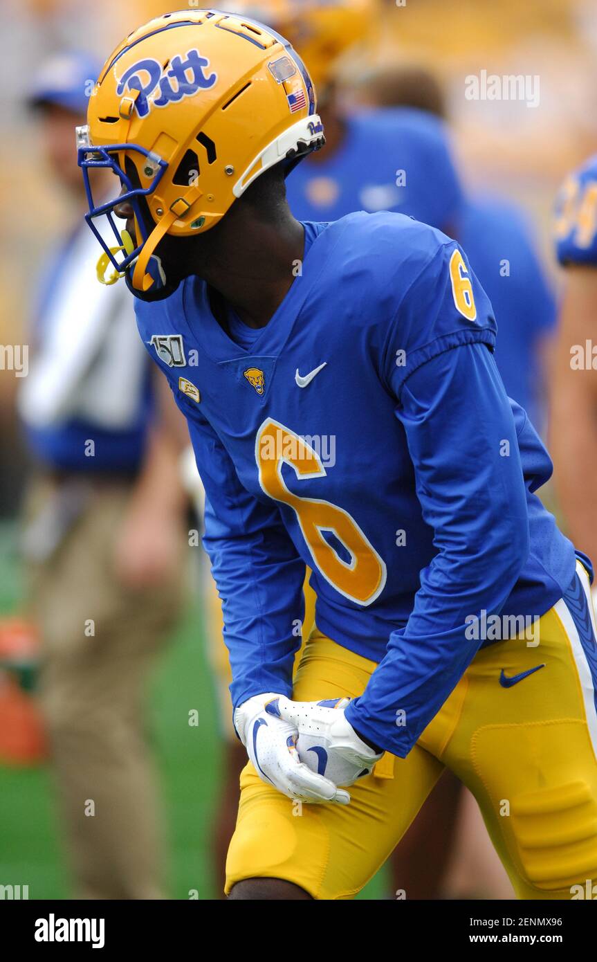 September 7th, 2019: Aaron Mathews #6 during the Pitts Panthers vs Ohio ...