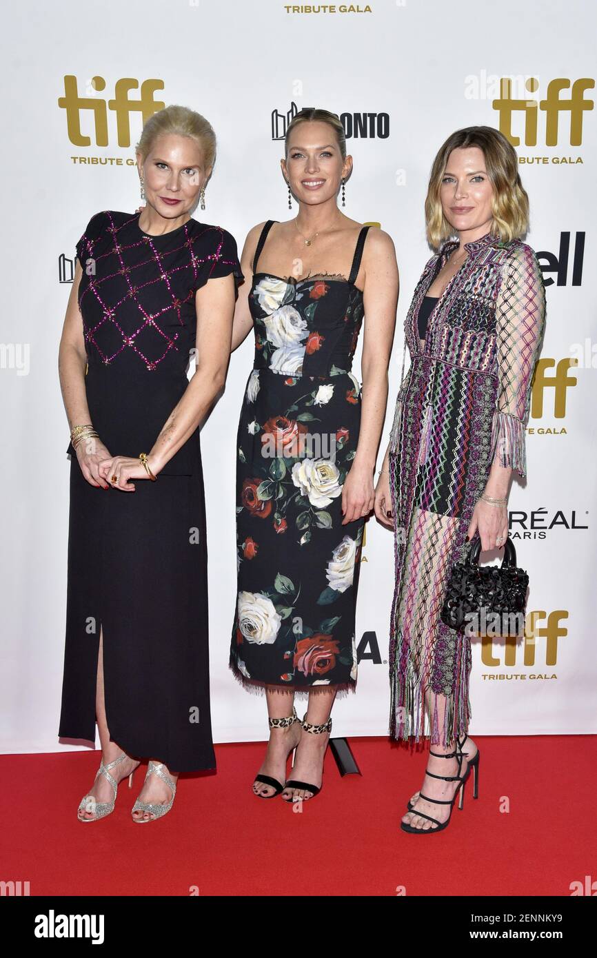 Amy Foster, Jordan Foster and Erin Foster attend the TIFF Tribute Gala  during the 2019 Toronto International Film Festival (TIFF) at Fairmont  Royal York Hotel in Toronto, Ontario, Canada, on September 9,