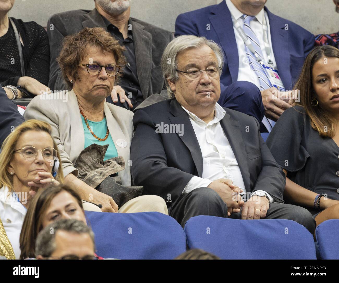 UN SecretaryGeneral Antonio Guterres, Catarina Vaz Pinto attend US