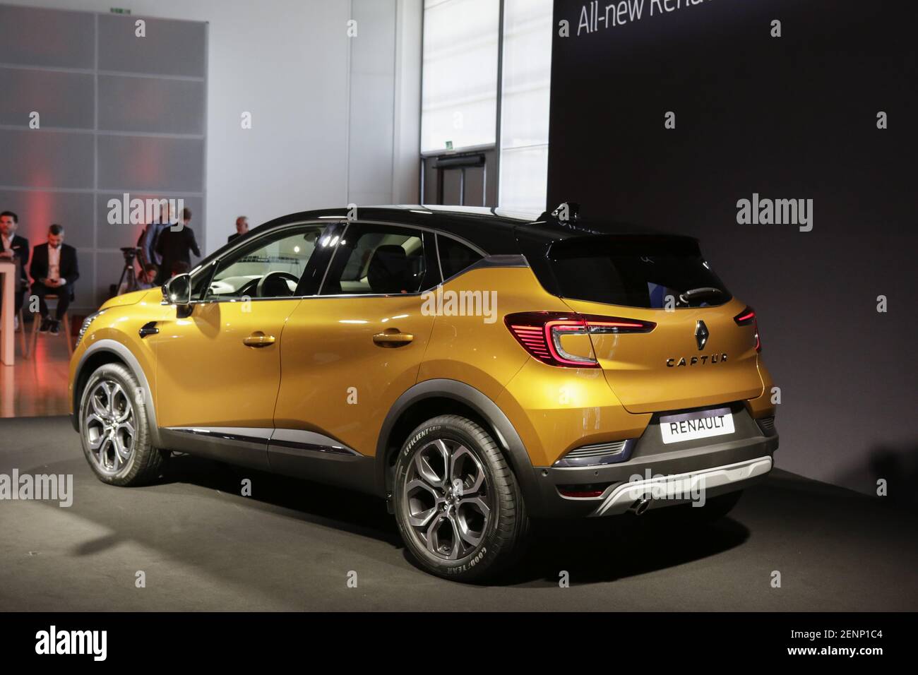 French car manufacturer Renault presented the subcompact crossover SUV ...