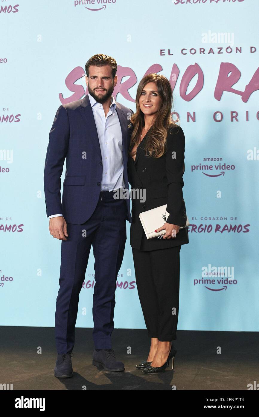 Nacho Fernandez and Maria Cortes in the world preview of EL CORAZÓN DE  SERGIO RAMOS, documentary series about the life of the captain of Real  Madrid and the Spanish Soccer Team, at