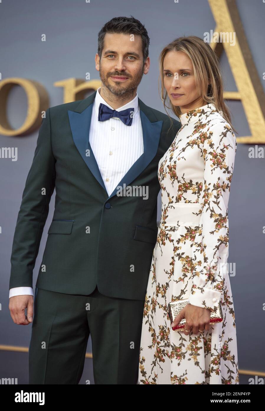 Robert James-Collier and Lauren Chandiram attend the World Premiere Of  Downton Abbey at Leicester Square in London. (Photo by Gary Mitchell / SOPA  Images/Sipa USA Stock Photo - Alamy