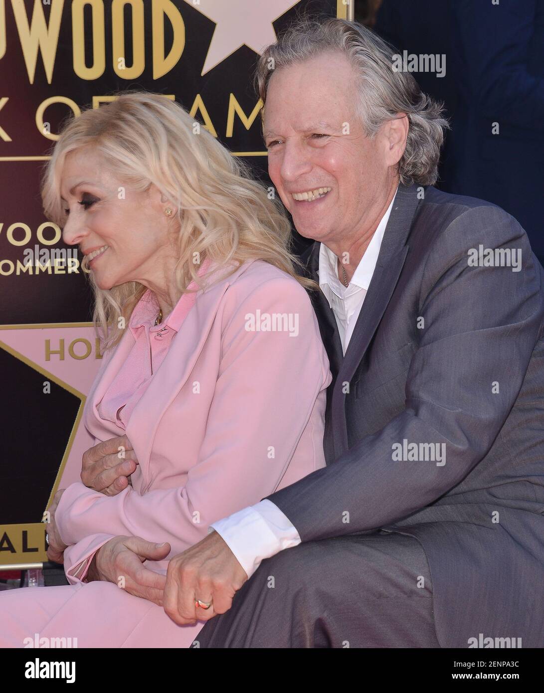 (L-R) Judith Light and Husband Robert Desiderio at the Judith Light