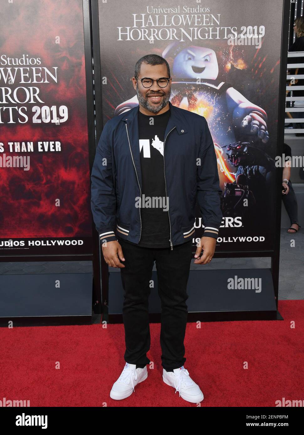 Jordan Peele arrives at the Opening Night of Universal Studios