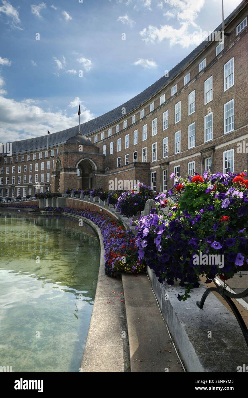 Bristol City Council House on College Green, Bristol, UK Stock Photo Alamy