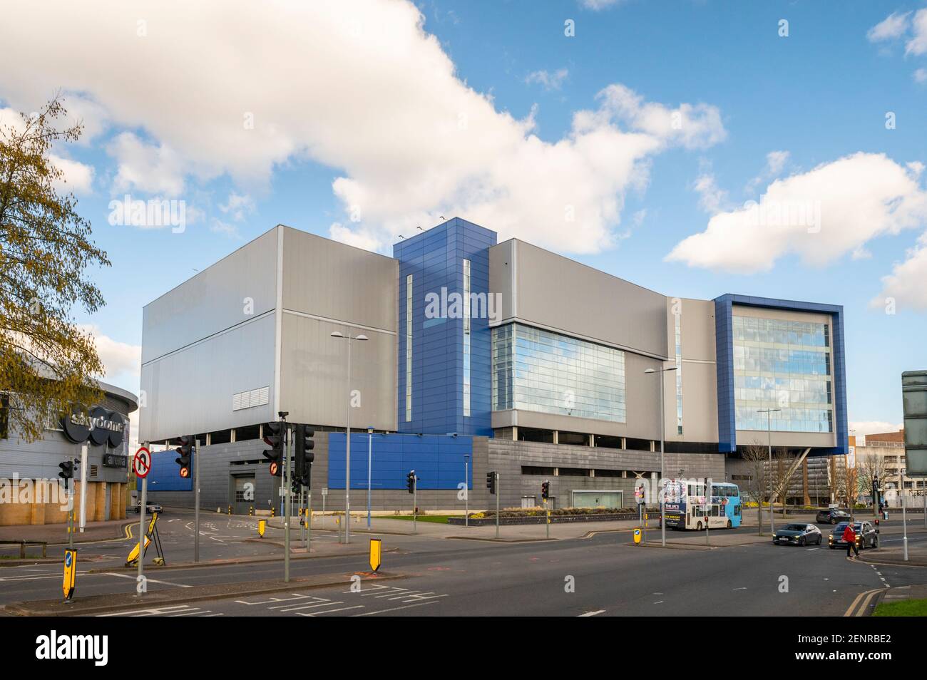 The former IKEA furniture store in Coventry City Centre, England. The store is set to become a collections centre for Arts Council England. Stock Photo