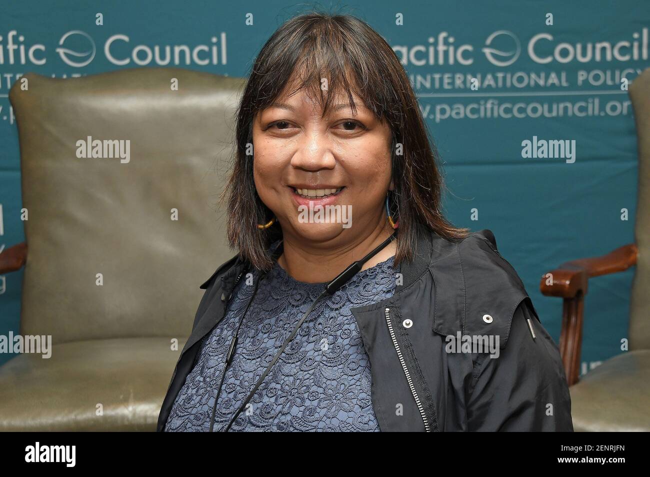 Ramona S Diaz Documentary Filmmaker At The 2019 La Press Freedom Week