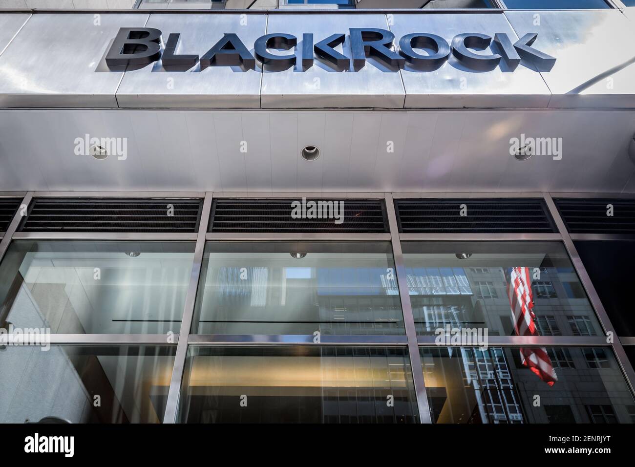 BlackRock offices in New York City Stock Photo Alamy