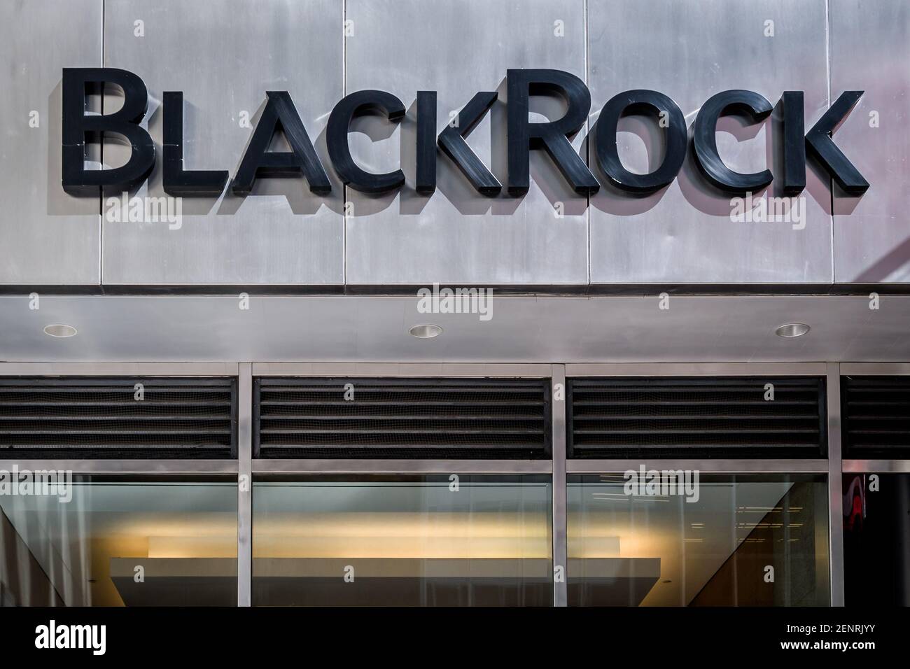 BlackRock offices in New York City Stock Photo Alamy