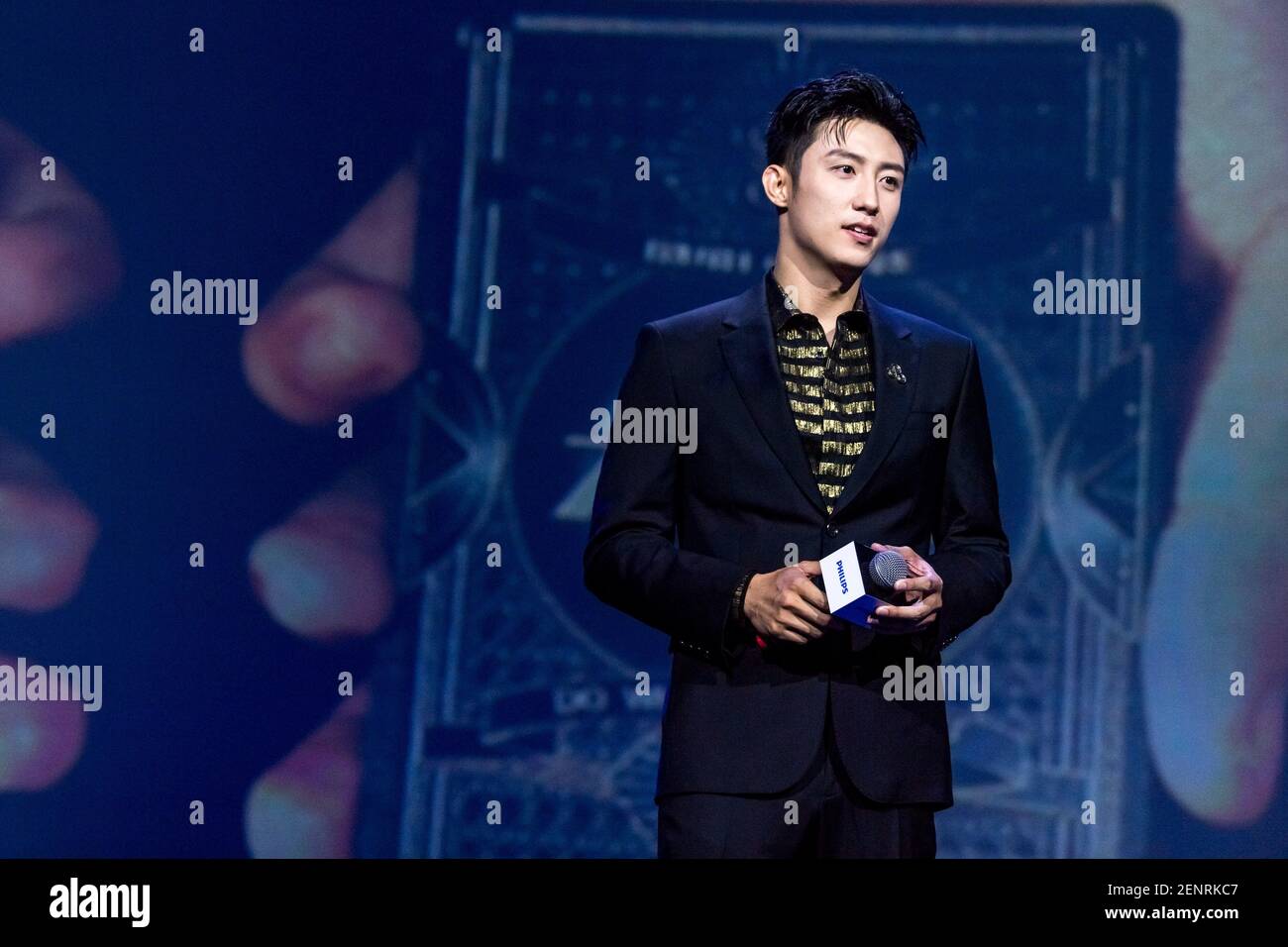 Chinese actor and model Huang Jingyu or Johnny Huang attends the