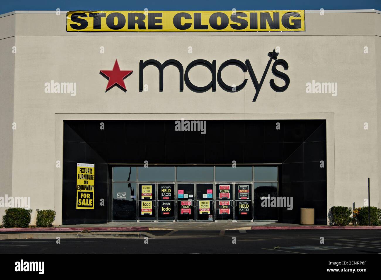 Phoenix, Arizona, USA. 25th Feb, 2021. The Macy's department store at