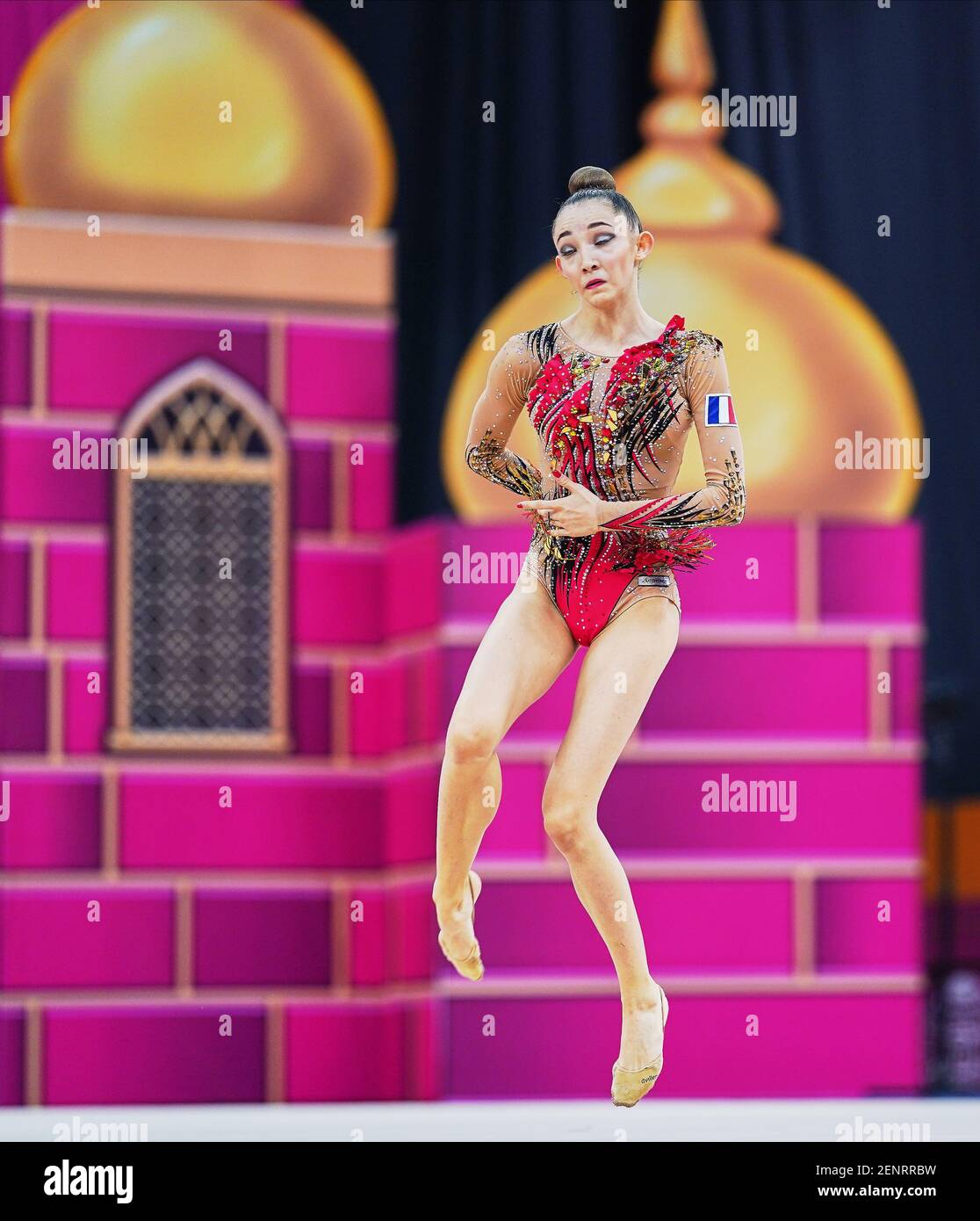 September 18, 2019: Â Maena Millon of France during the 37th Rhythmic ...