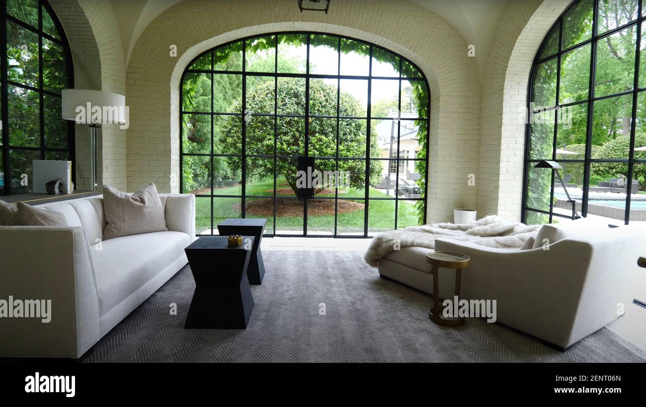 Luxurious Decorative Balcony Terrace With Natural View Outside Of ...
