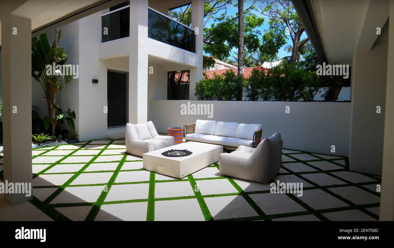 Luxurious Decorative Balcony Terrace With Natural View Outside Of ...