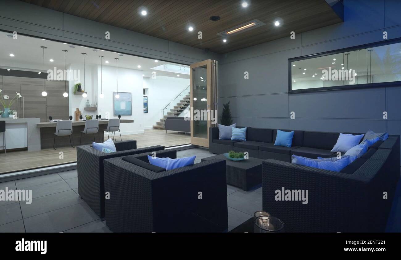 Luxurious Decorative Balcony Terrace With Natural View Outside Of ...