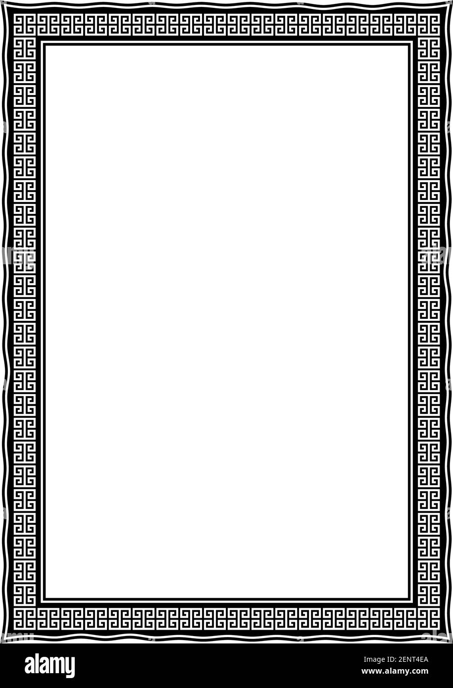 Black Maze photo frame on a isolated white background. Labyrinth ...
