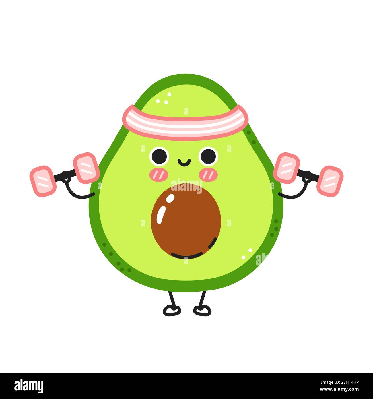 Cute gym character hi-res stock photography and images - Alamy