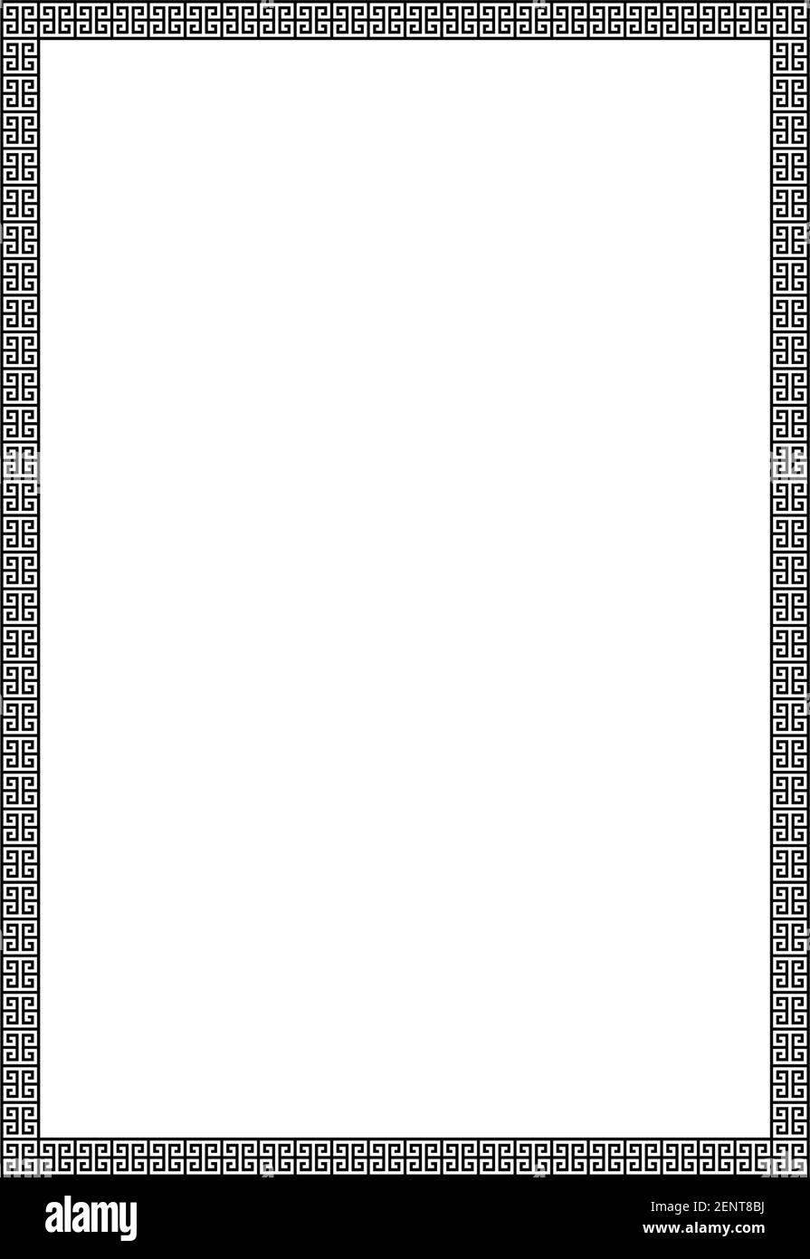 Black Maze photo frame on a isolated white background. Labyrinth ...