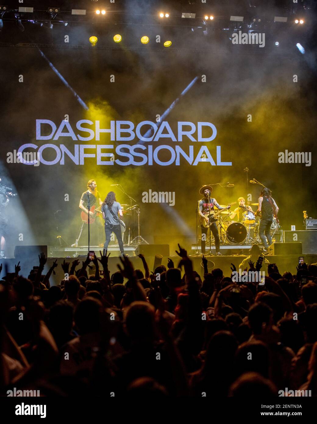 Dashboard Confessional performs during the 2019 Life is Beautiful Music