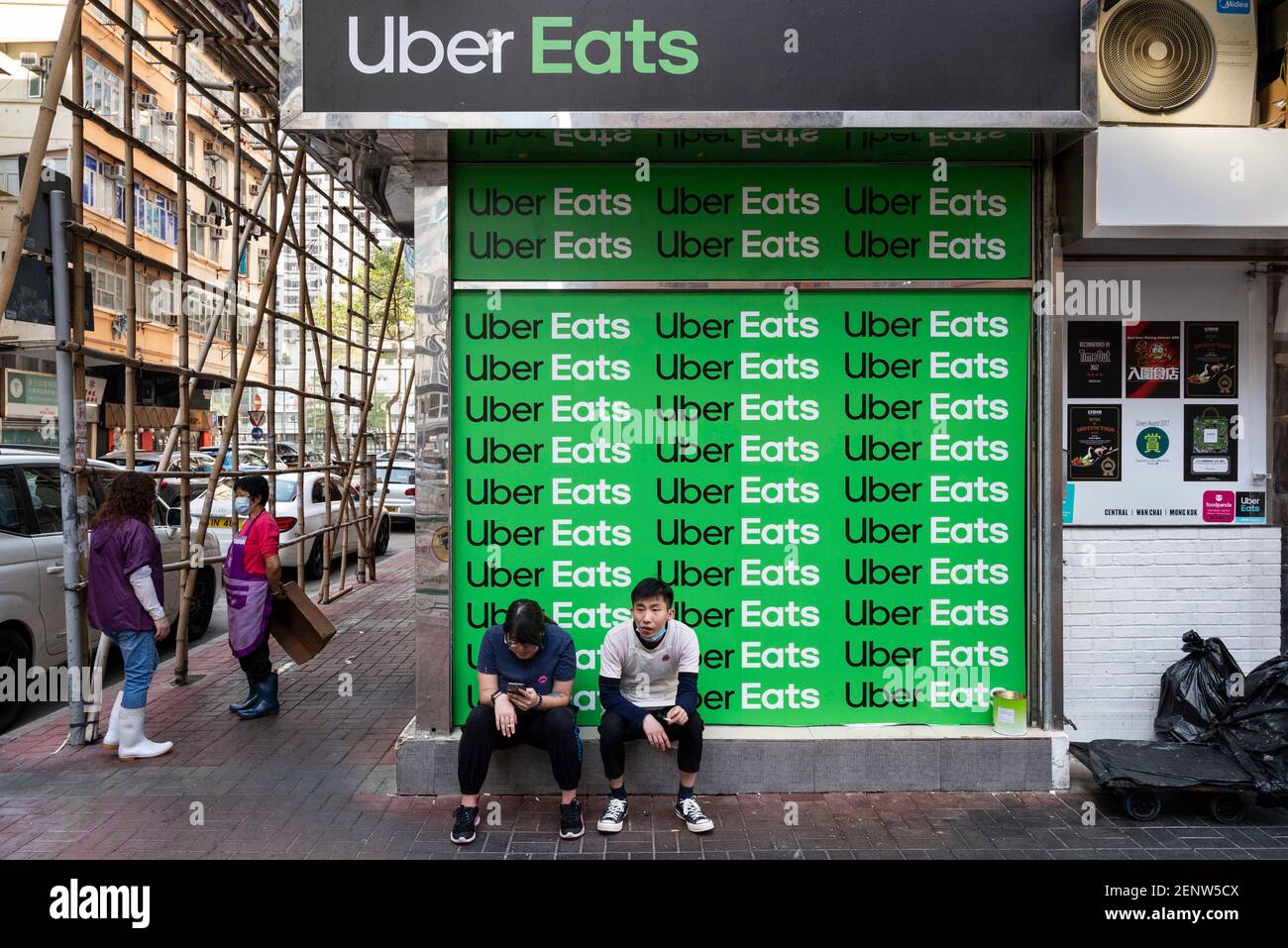 Ubereats hong kong hi-res stock photography and images - Alamy