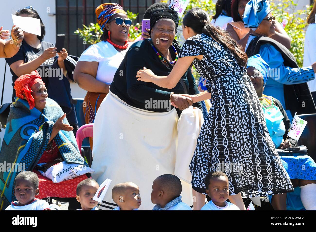 Prince Harry and Meghan Duchess of Sussex at the Justice Desk