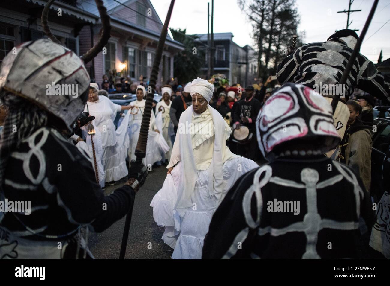 mardi gras skull and bones