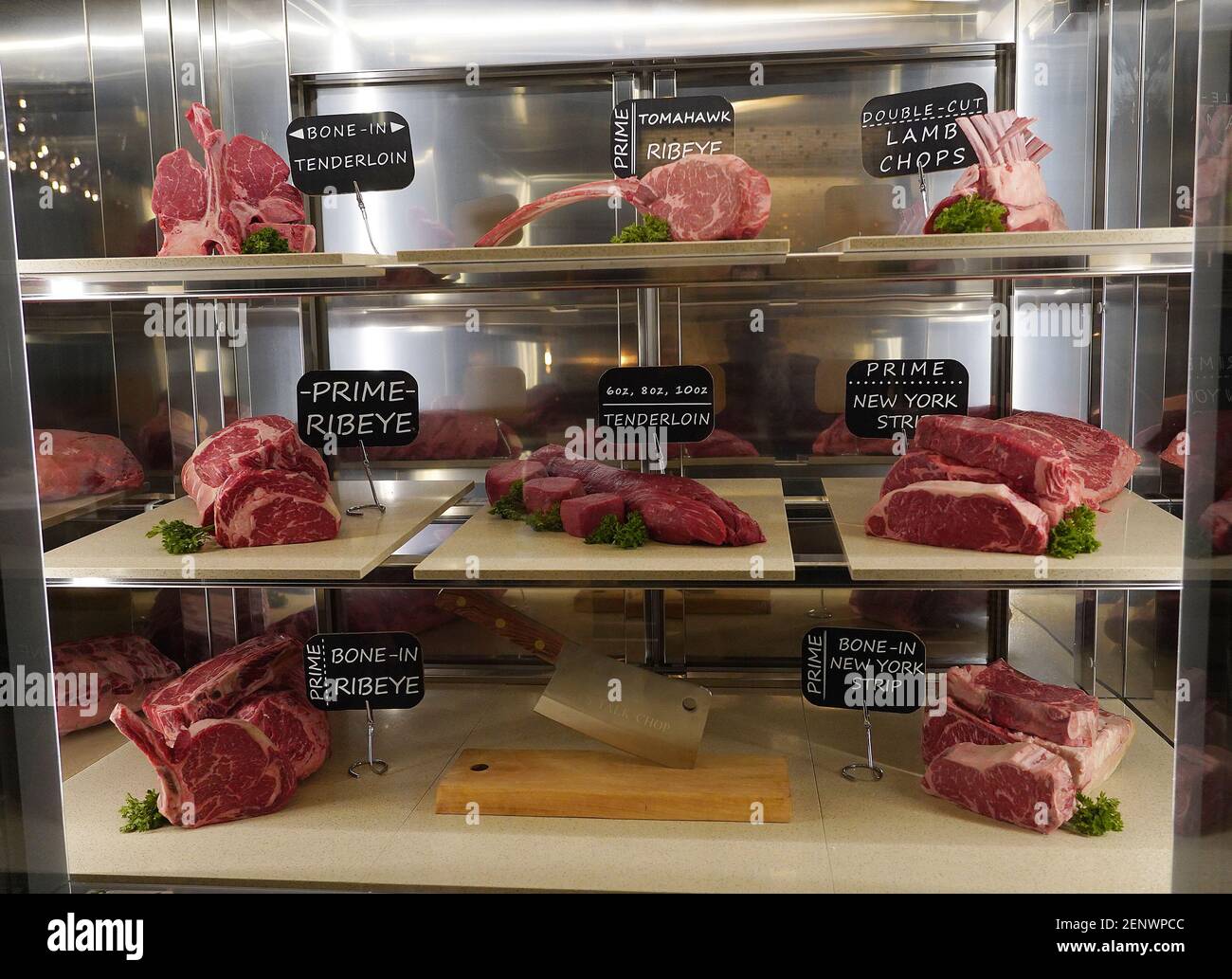 CORAL GABLES, FL SEPT 24 A view of the different types of cuts in