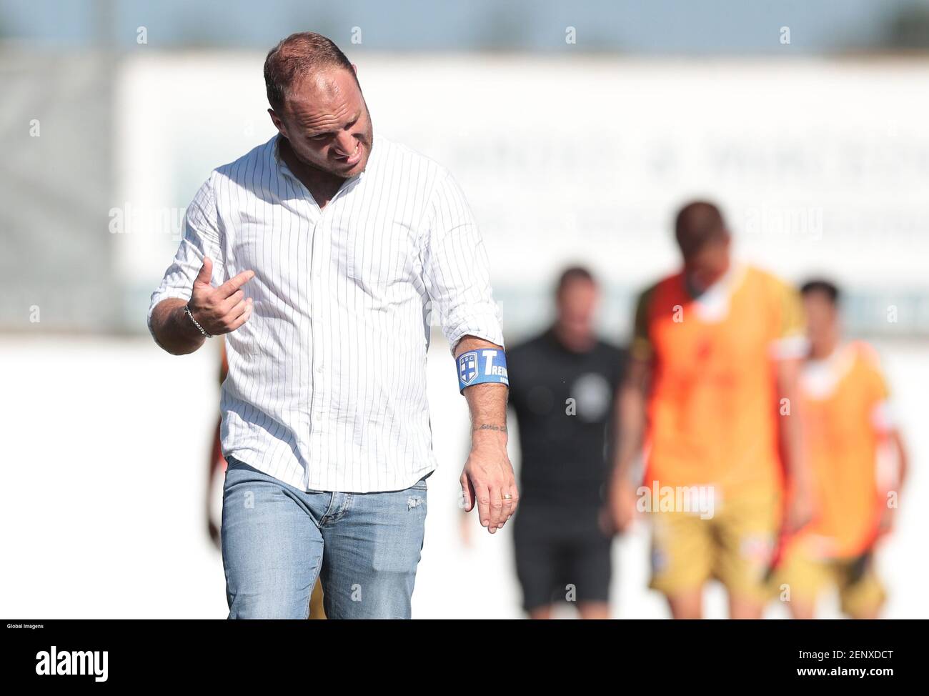 Guimarães, 09/28/2019 - Berço Sport Clube received this afternoon the Clube  Desportivo Feirense in the D. Maria Teresa Sports Complex, in a match  counting for the 2nd round of the 2019/2020 Portuguese