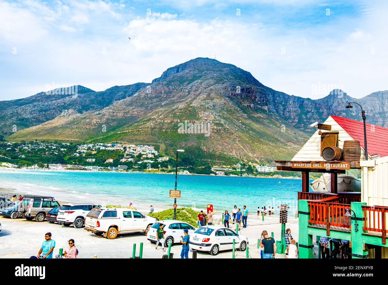 Stock Photos of Cape Town, South Africa with Table Mountain, Victoria