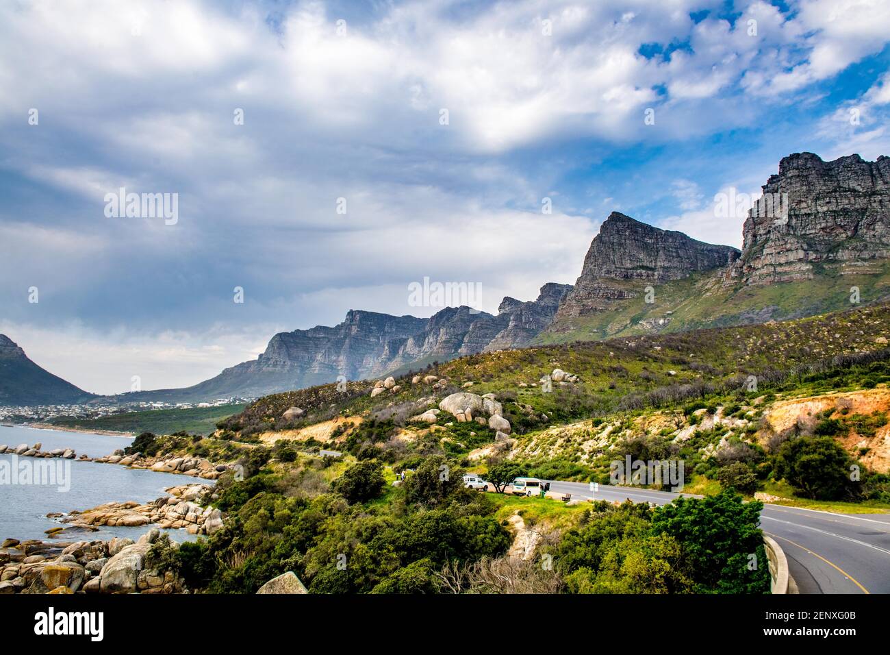 Stock Photos of Cape Town, South Africa with Table Mountain, Victoria