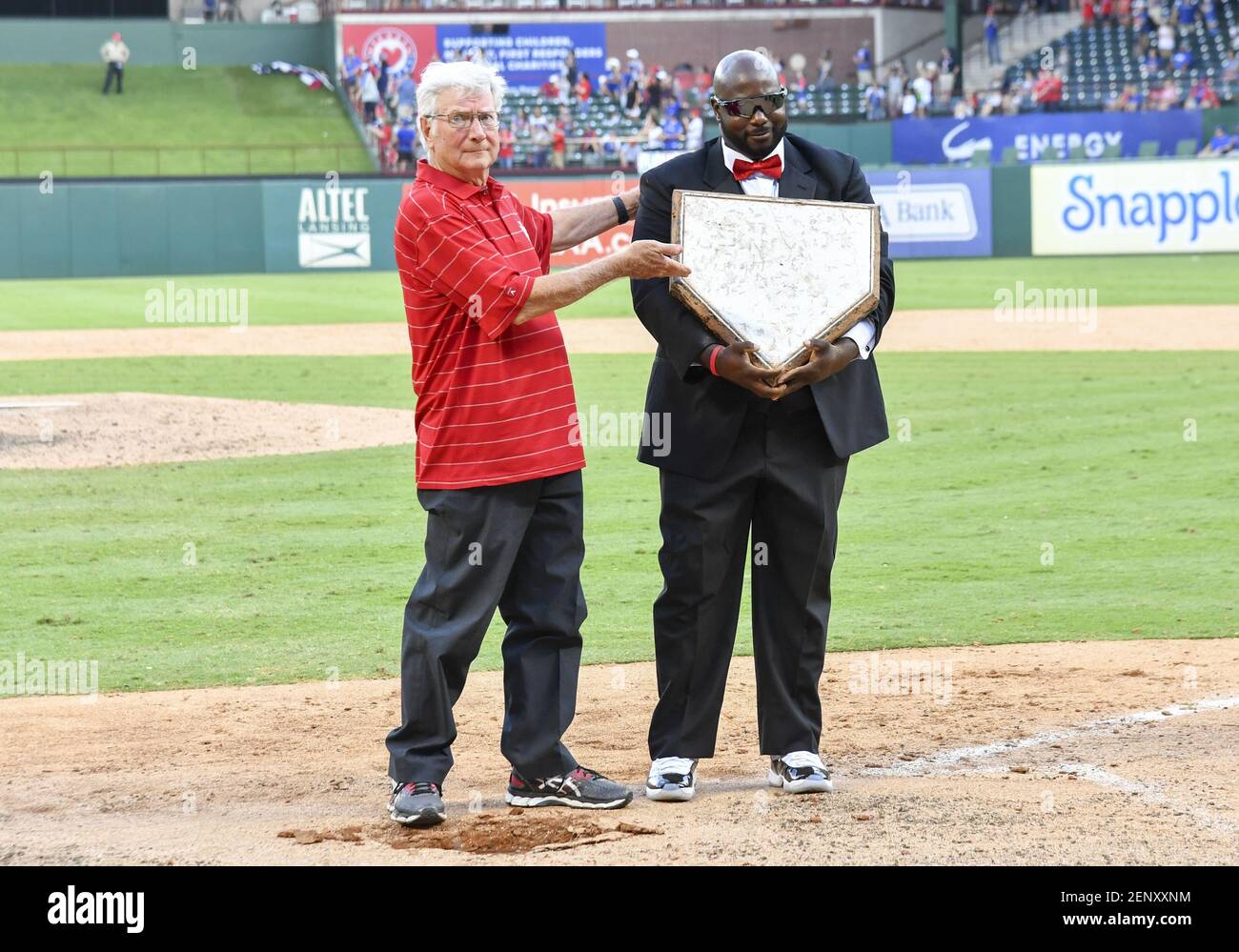 Arlington, Texas, USA. September 29, 2019: Former Texas Ranger