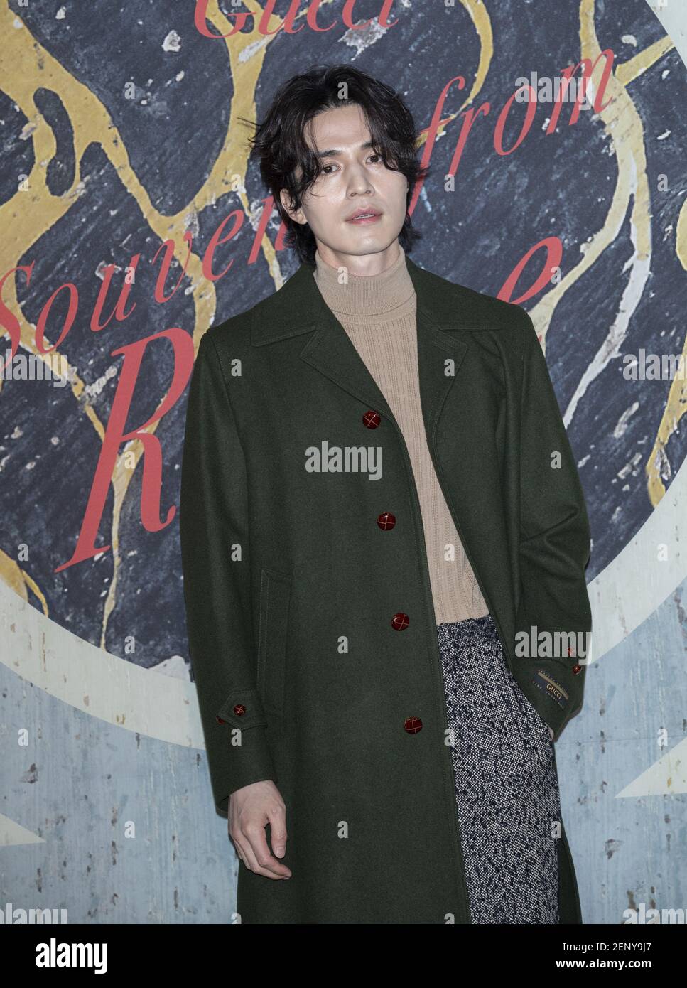 1 October 2019 - Seoul, South Korea : South Korean actor Lee Dong-wook,  attend a photocall for the fashion brand Gucci Cruse Collection Party in  Seoul, South Korea on October 1, 2019. (