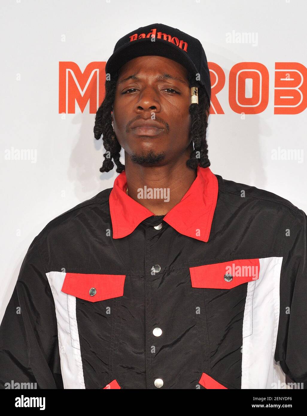 Actor Joey Badass attends the sesaon four premiere of USA's Mr. Robot