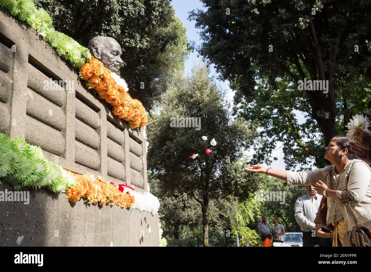 India Roma Indian community of Rome organized a ceremony to celebrate 150 years ...