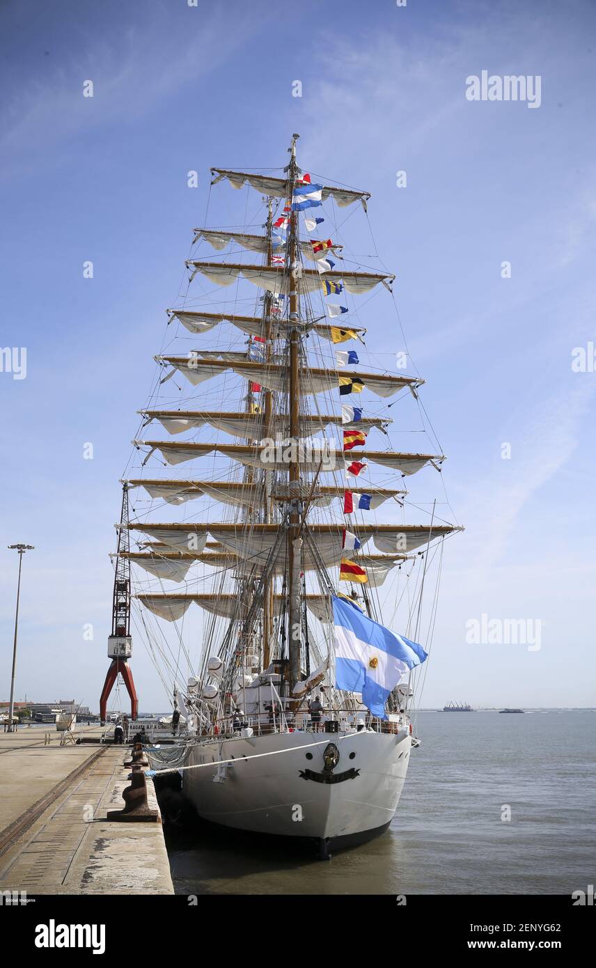 Lisboa-02/10/2019 - Visit to the Argentine ship FRAGATA ARA LIBERTAD.  (PAULO SPRANGER / Global Images/Sipa USA Stock Photo - Alamy