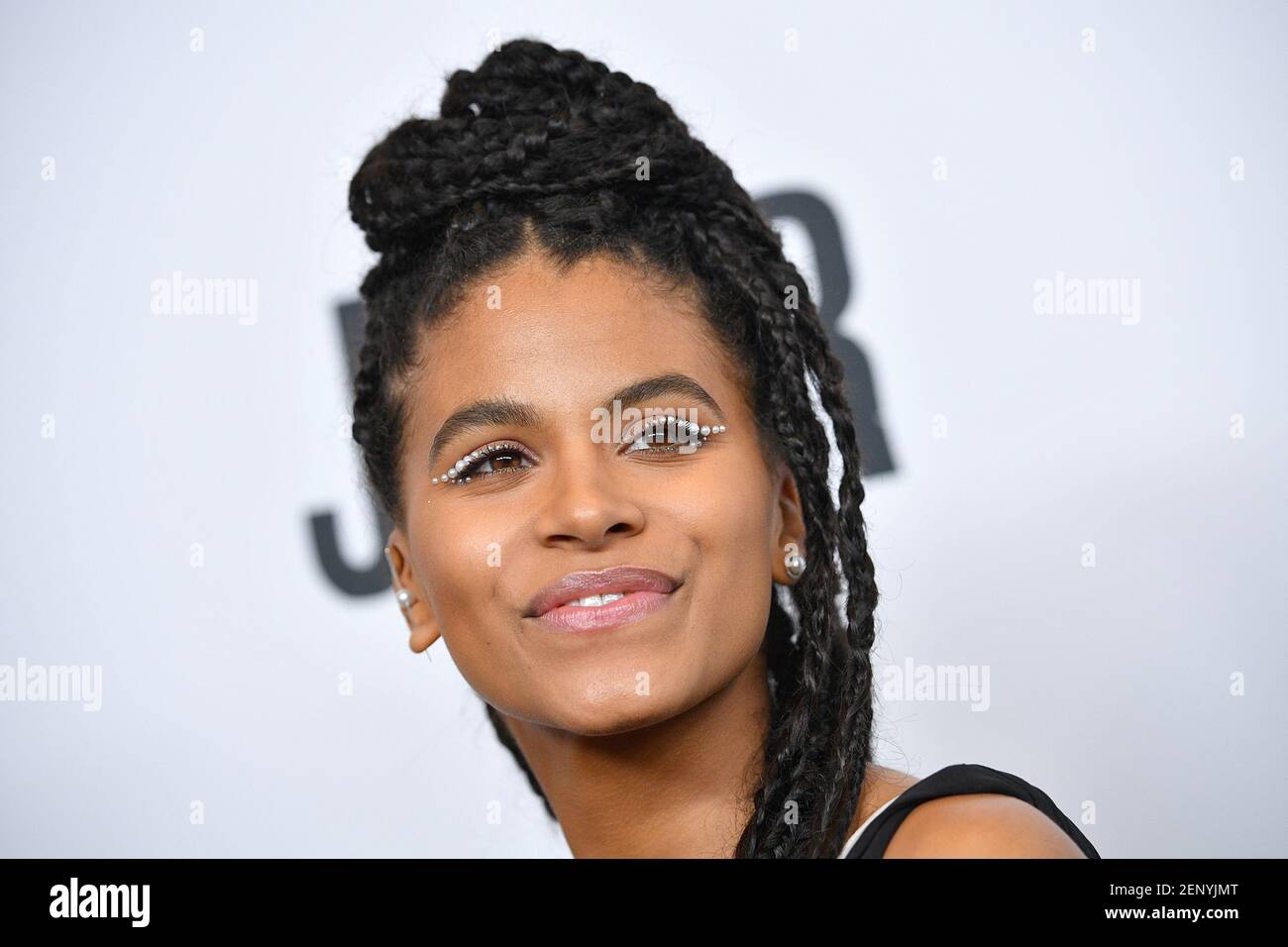 Actress Zazie Beetz attends the “Joker” Premiere at the 57th New York ...