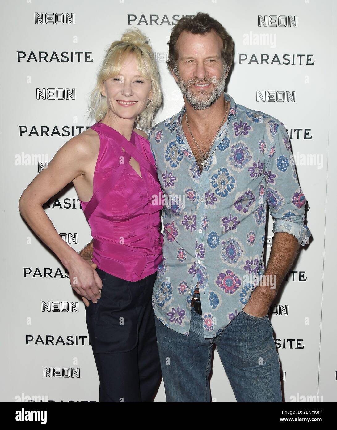 (L-R) Anne Heche and Thomas Jane at the PARASITE Los Angeles Premiere ...