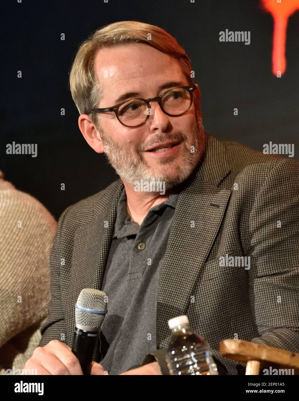 Actor Matthew Broderick participates in the Daybreak panel discussion ...