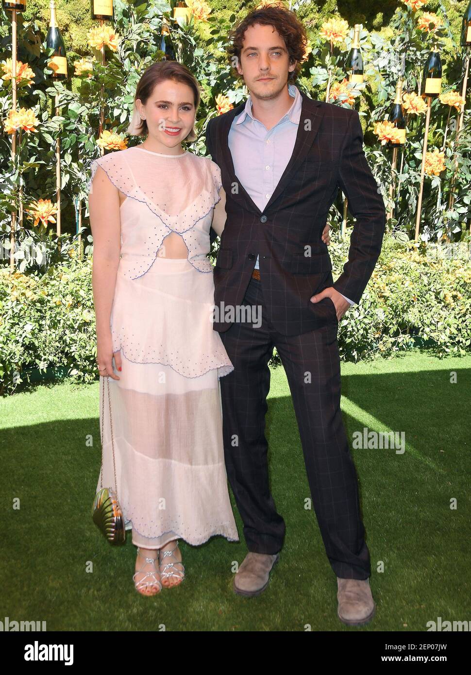 Mae Whitman and Robert Jumper at the 10th Annual Veuve Clicquot Polo