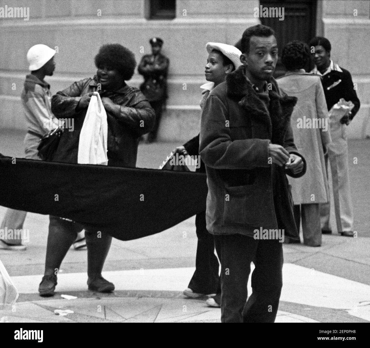 Christmas Charity Event, Philadelphia, USA, 1976 Stock Photo