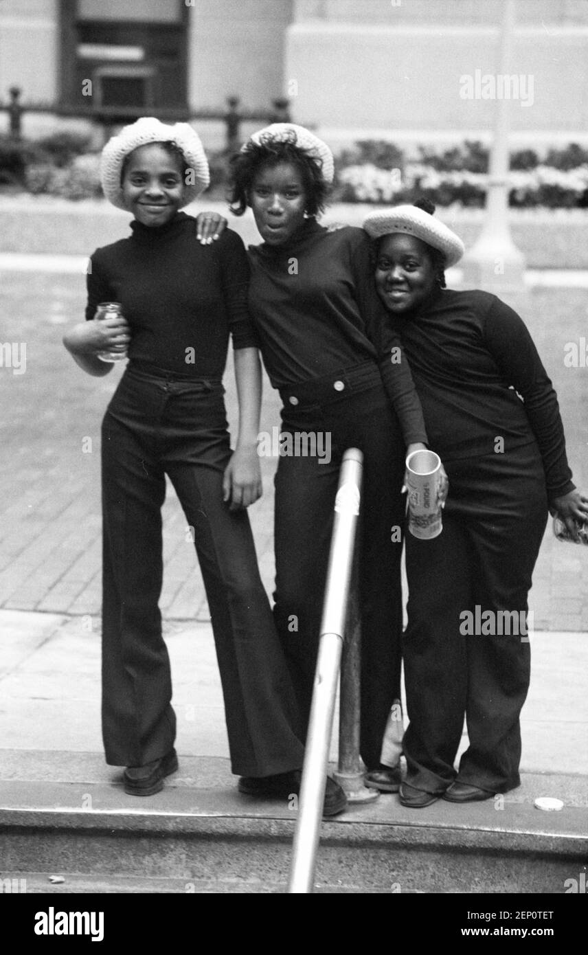 Christmas Charity Event, Philadelphia, USA, 1976 Stock Photo