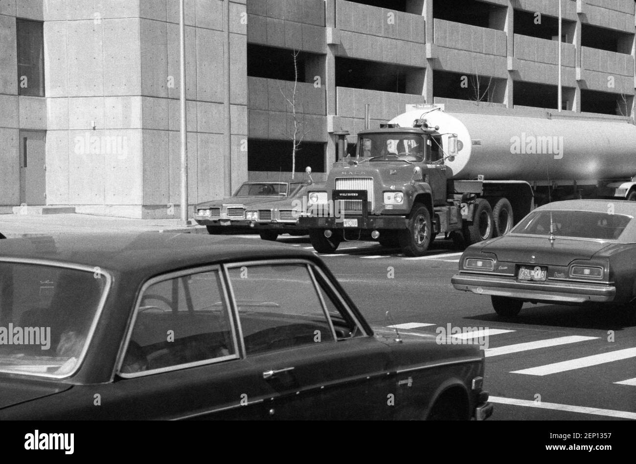 Old truck, Philadelphia, USA, 1976 Stock Photo