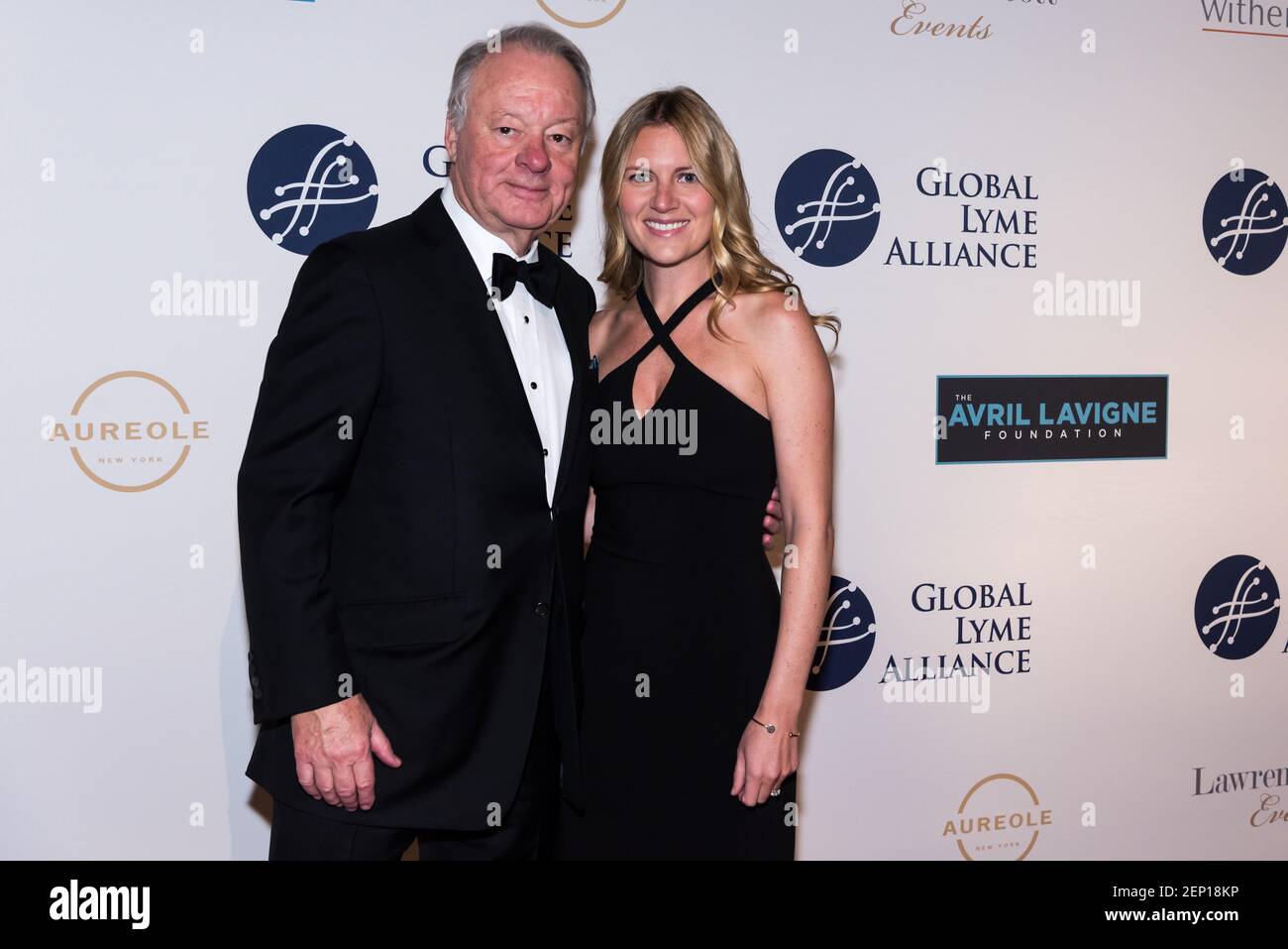 David Nolan and Adrienne NolanSmith attend the Global Lyme Alliance