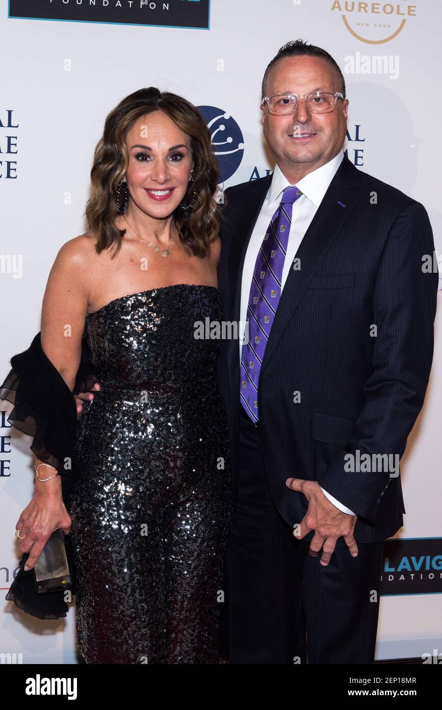 Rosanna Scotto and husband Louis John Ruggiero attend the Global Lyme