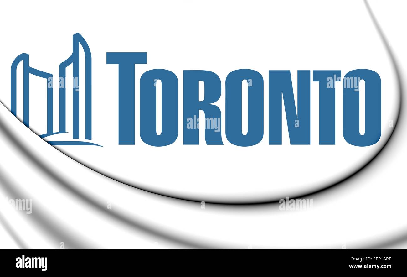 3D Emblem of Toronto, Canada. 3D Illustration Stock Photo Alamy