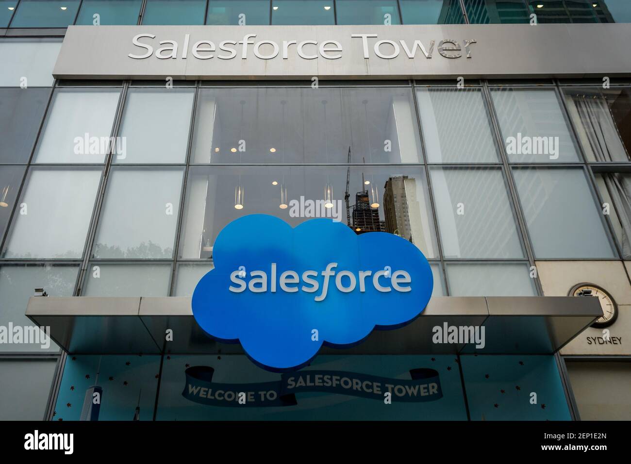 Salesforce Headquarters in New York City, also known as Salesforce